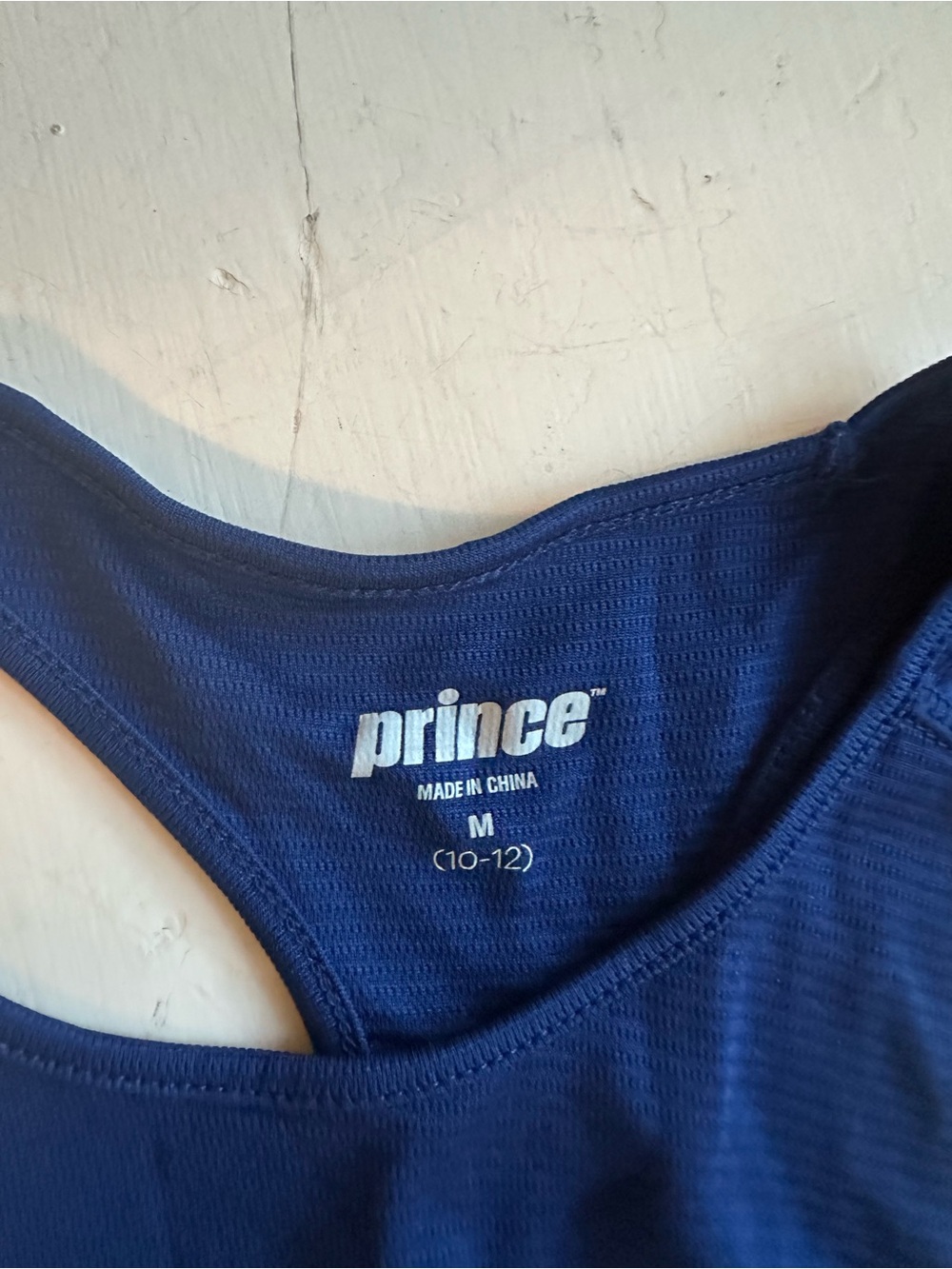 Prince Navy Racerback Performance Tank